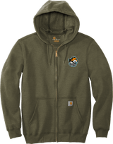 Woodridge Wild Carhartt Midweight Hooded Zip-Front Sweatshirt