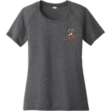 Danbury Hat Tricks Ladies PosiCharge Tri-Blend Wicking Scoop Neck Raglan Tee